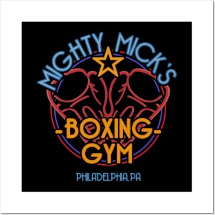 Mighty Mick's Boxing Gym Retro Posters and Art